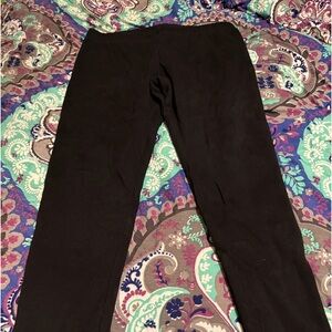 Girls fleece lined leggings